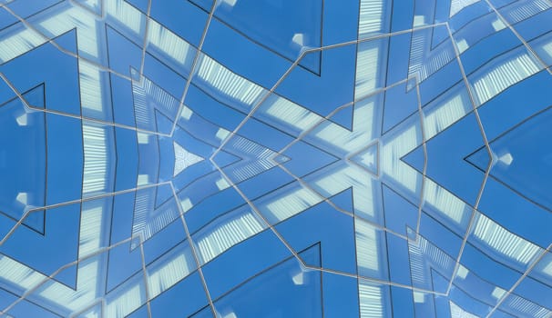 A seamless pattern background made out of windows.