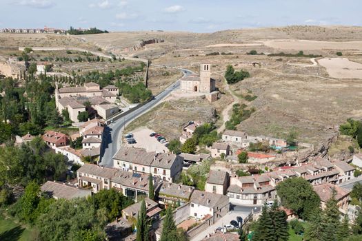 A general view of Segovia countryside in Spain 