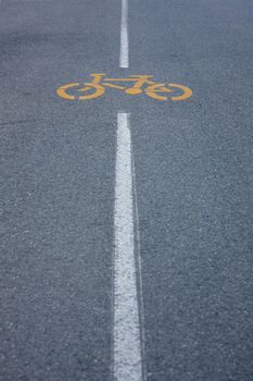 Bike Road sign
