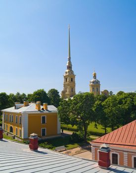 Peter and Paul Fortress at St. Petersburg