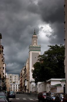 mosque in paris, france