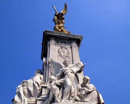 The Victoria Memorial outside Buckingham Palace, London