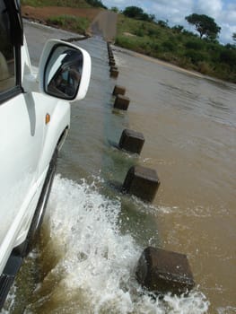 adventurous ride at kruger park in South Africa