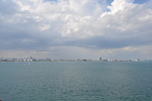 View of Miami Beach in Florida