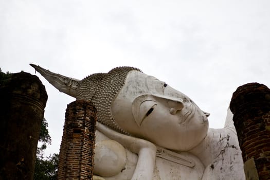 Closeup Face Buddha Image