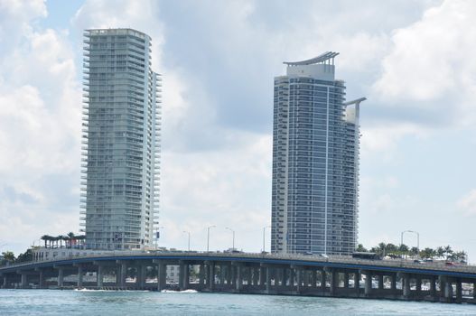 View of Miami in Florida