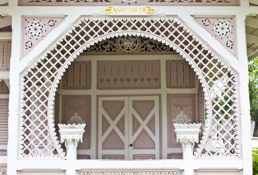 Pavilion in Bang Pa-in Palace Ayutthaya Thailand