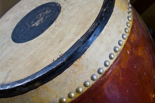 Wat drum in Temple Thailand