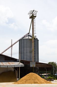 Grain silos in Thailand