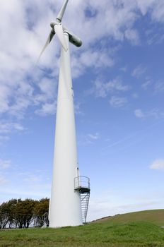 Power generation wind farm 35m in height to the hub and have a rotor diameter of 37m on Royd Moor