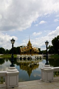 Bang Pa-In Palace, Ayutthaya of  Thailand.