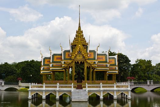 Bang Pa-In Palace Aisawan Thipya-Art (Divine Seat of Personal Freedom) Ayutthaya Thailand