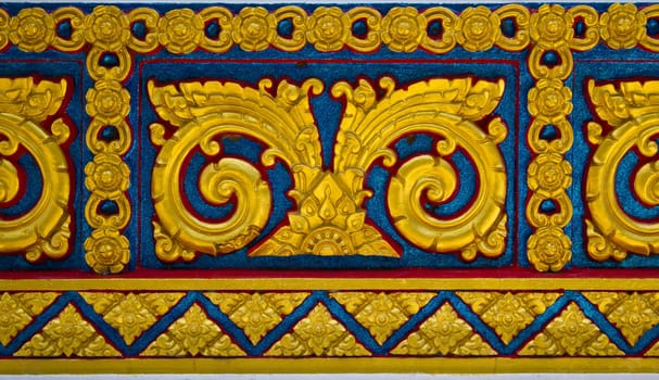 Thai style molding art