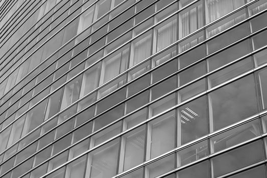 Abstract windows of office buildings, background and wallpaper for business concept.