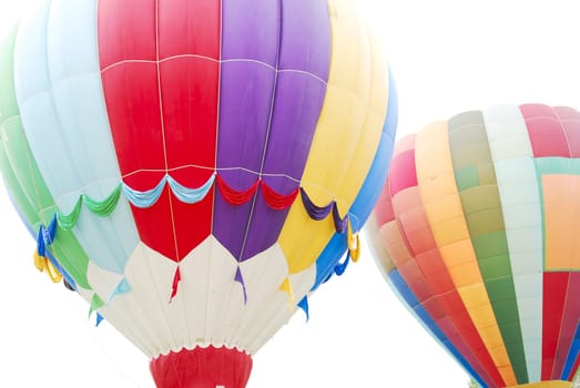 colorful Hot air balloons Flying in the sky