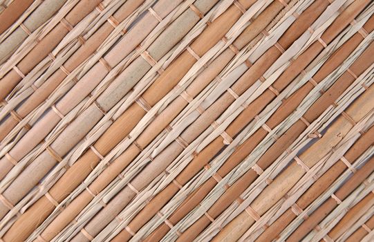 Bamboo texture background bound together in a pattern