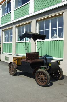 Vintage car on the street