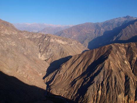 Daybreak - Mountains over the Colca Canyon