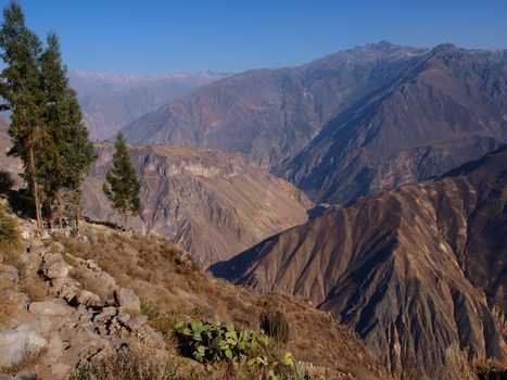 Daybreak - Mountains over the Colca Canyon