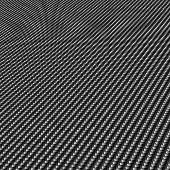 A realistic carbon fiber background with perspective.