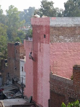 an isolated shot of people Painting the House