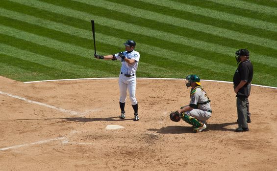 Seattle Mariners vs Oakland A's, in Seattle 3/May/09