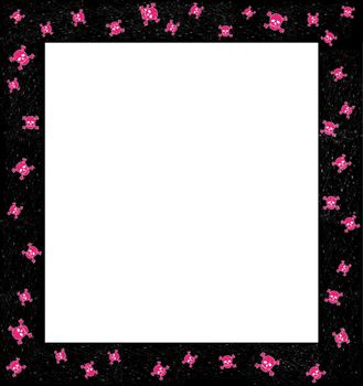 frame or border for collage and scrapbook crafts