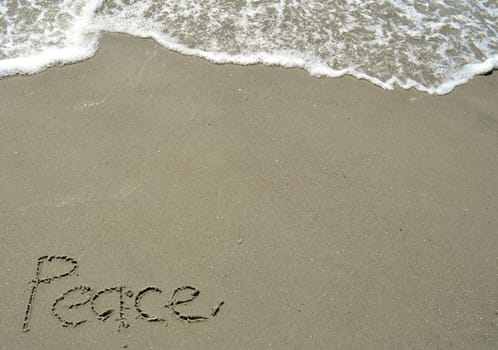 Peace Written in the Sand