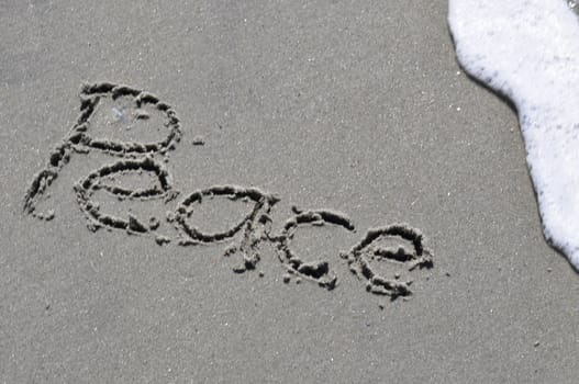 Peace Written in the Sand