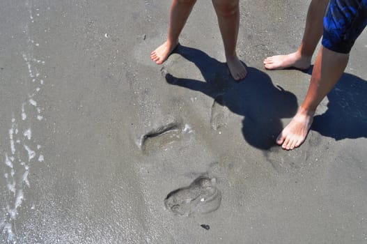 Footsteps In The Sand