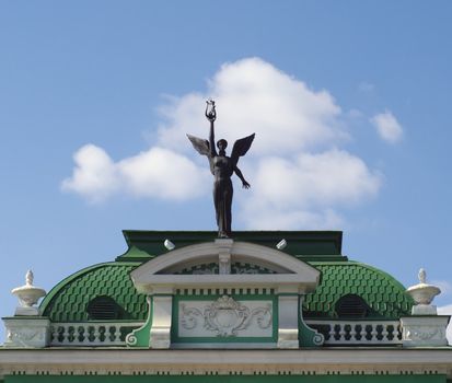 academical theatre of drama.Omsk.Russia.Build in 1905.