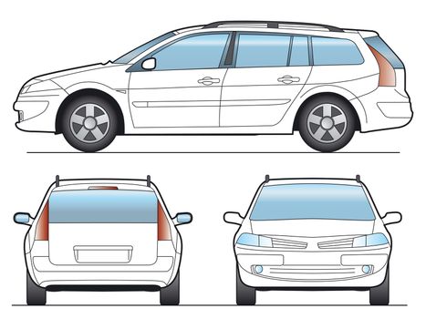 SW Car - Template for presentation