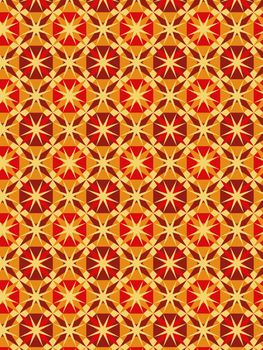 Style Pattern Background - Red yellow texture