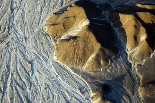 Astronaut, Nazca Lines in Peru