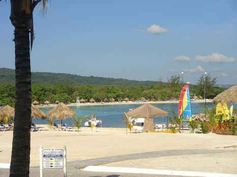 view of playa and water sports in a luxury resort