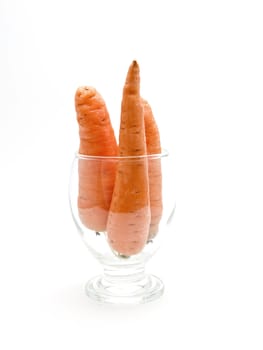 glass with carrots