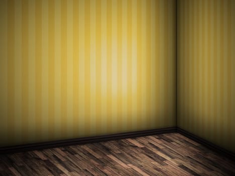 An image of a nice yellow room for your content