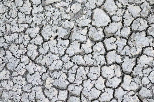 Dry cracked ground showing multiple beautiful patterns
