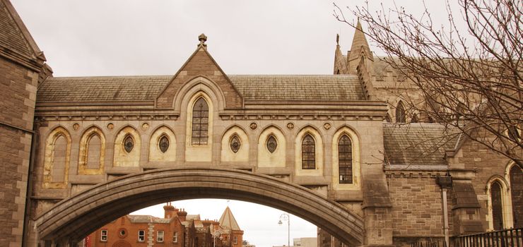 Christ Church Cathedral in Dublin, Ireland