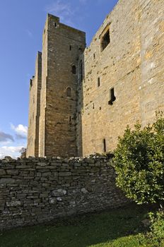 Castle Bolton built in 1399AD Wensleydale Yorkshire Dales UK