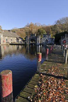 Lake Windermere in Lake District National Park Cumbria England