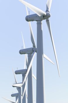 Power generation wind farm 35m in height to the hub and have a rotor diameter of 37m on Royd Moor