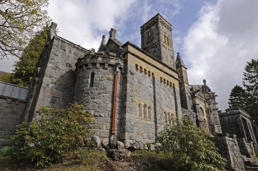 St Conans Kirk on the banks of Loch Awe Dalmally Argyll Scotland