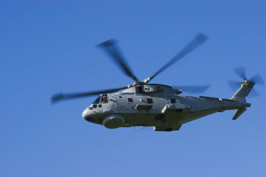 Royal Navy Anti-Submarine Warfare Merlin HM1 helicopter