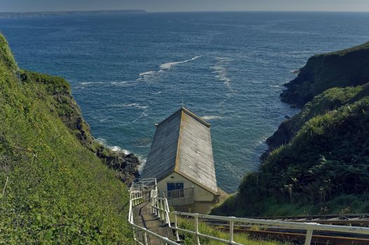 Lizard Lifeboat Station the Lizard peninsula in Cornwall England