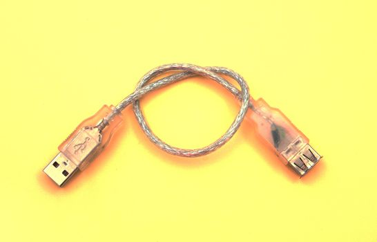 Funky usb cable used to conect hardware to computers