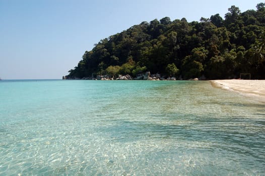 Fantastic blue sea - Perhentian island, Malaysia