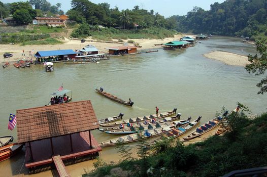 Boat in the Jetty - Taman Negara National Park - Best of Malaysia