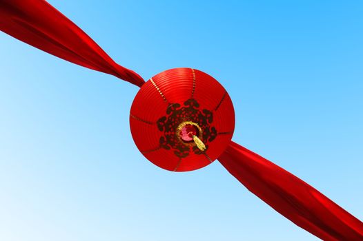 Red lanterns, chinese decoration, Chinatown