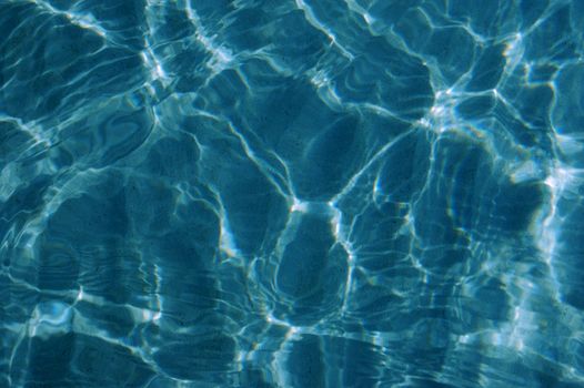 Water background with reflex waves